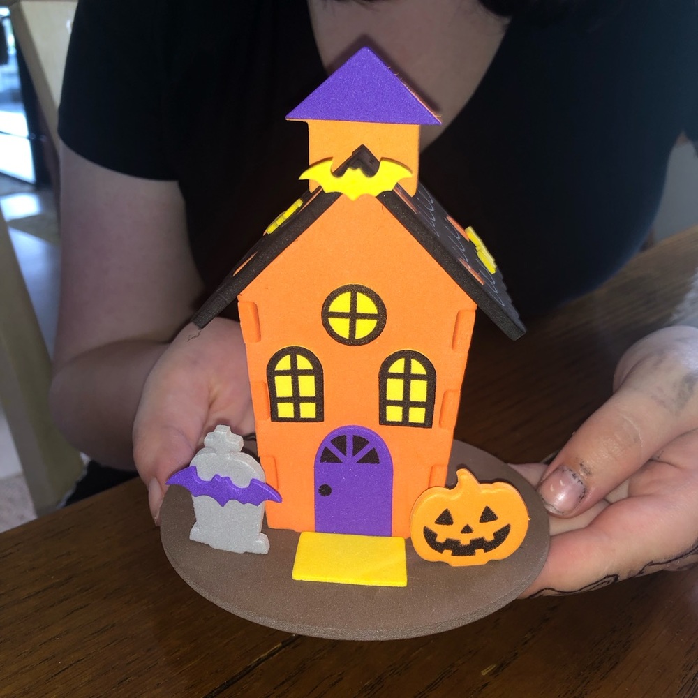 💛 DIY MINI HALLOWEEN HOUSE 💛